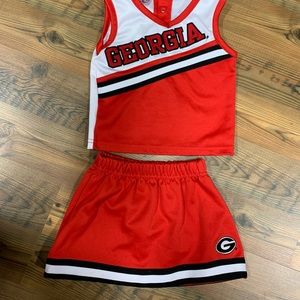 UGA cheer costume 2T
